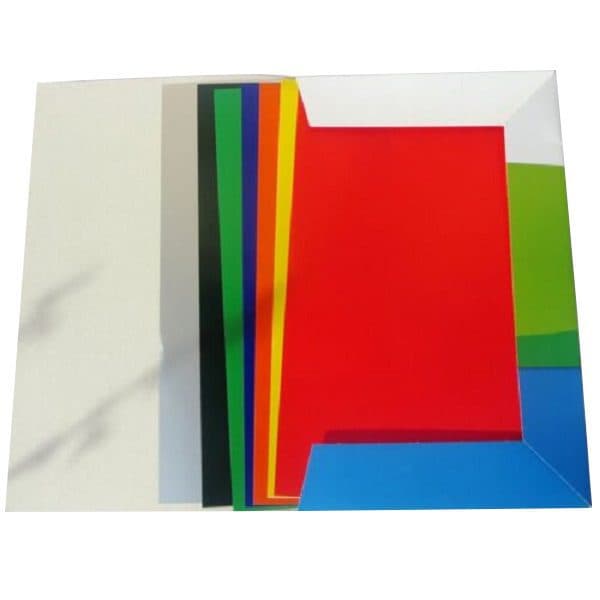 کاغذ رنگی گلاسه 12 رنگ — تصویر ۵