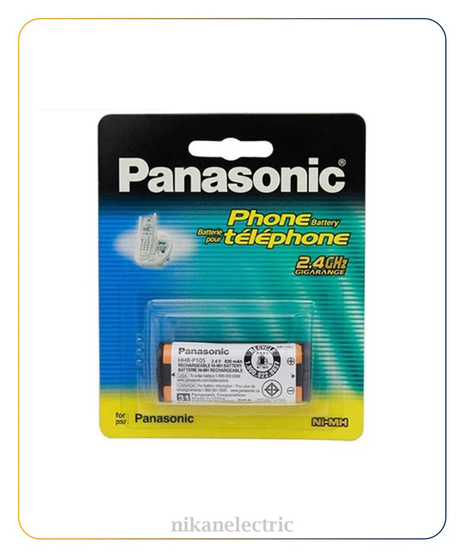 باتری تلفن بی‌ سیم پاناسونیک مدل HHR-P105