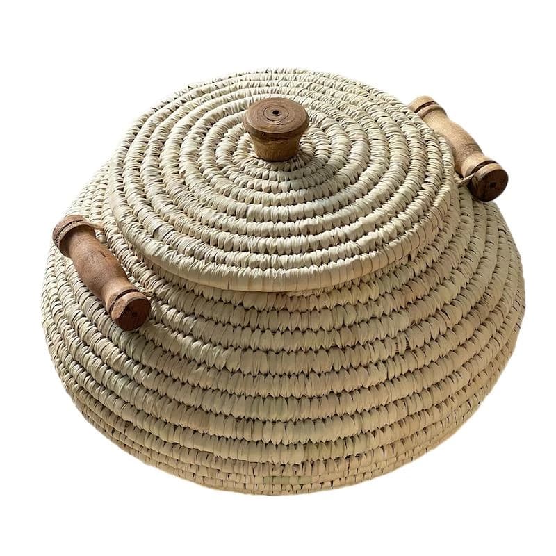 خمره حصیری دسته چوبی — تصویر ۸