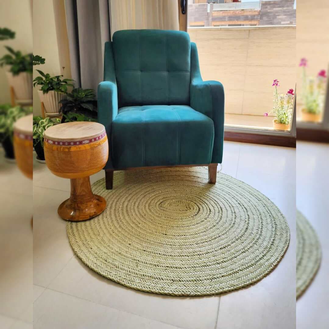 فرشینه حصیری | سفره حصیری بزرگ — تصویر ۶