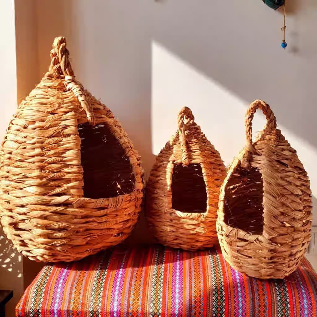چراغ خواب حصیری طرح لانه — تصویر ۱۱