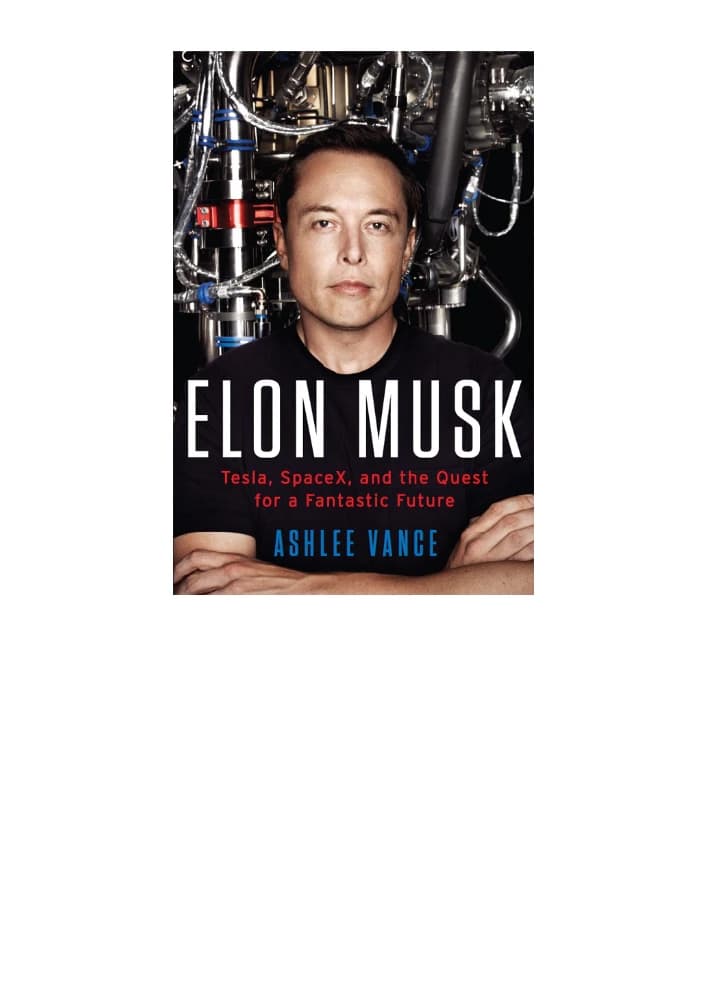 کتاب Elon Musk (ایلان ماسک) نسخه انگلیسی PDF | اشلی ونس