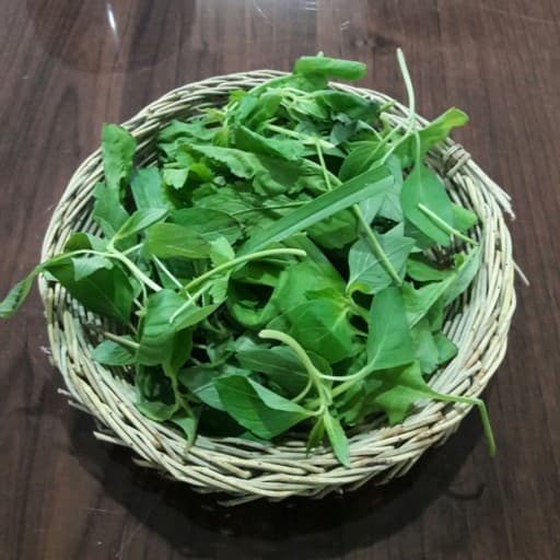 سبد سبزی حصیری چوب بادامی — تصویر ۹