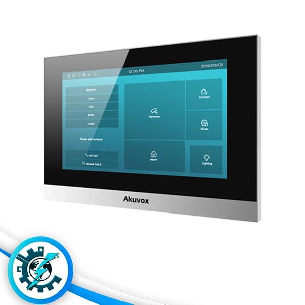 تاچ پنل آیفون تصویری هوشمند Akuvox مدل C315W — تصویر ۷