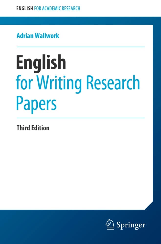 کتاب English for Writing Research Papers (انگلیسی برای نگارش مقالات پژوهشی) نسخه انگلیسی PDF | آدریان والمن