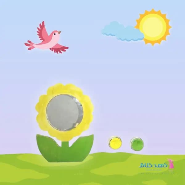 بسته کاردستی گل آینه — تصویر ۴