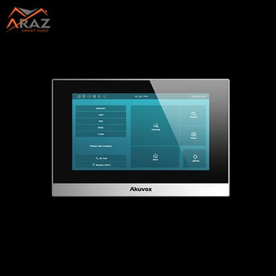 تاچ پنل داخلی آیفون هوشمند Akuvox مدل C313W — تصویر ۴