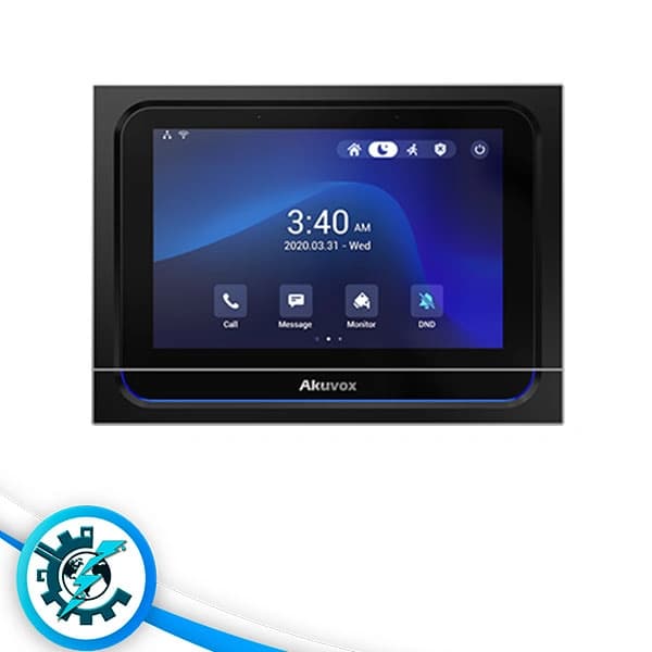 تاچ پنل آیفون تصویری هوشمند Akuvox مدل X933W — تصویر ۳