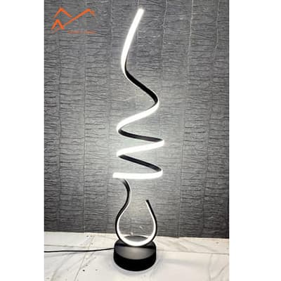آباژور مدرن LED مدل پیچ 60 وات