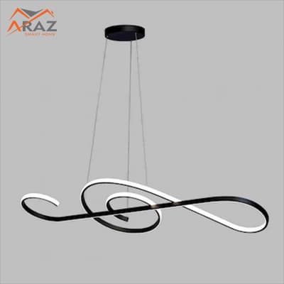 لوستر مدرن LED مدل ملودی 70 وات