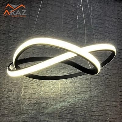 لوستر مدرن مدل کلاه شاپو 60 وات