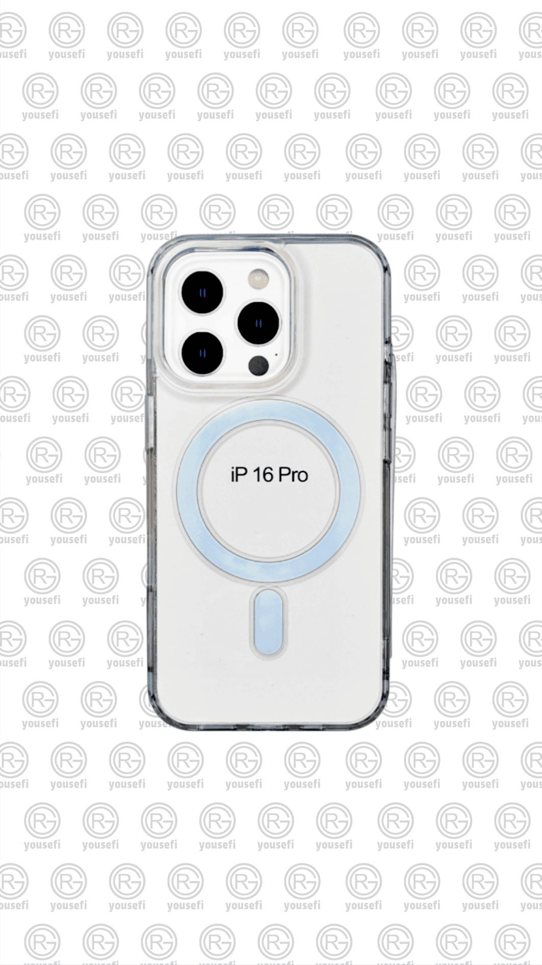قاب شفاف برلیا Berlia مگ سیف دار iphone 16pro