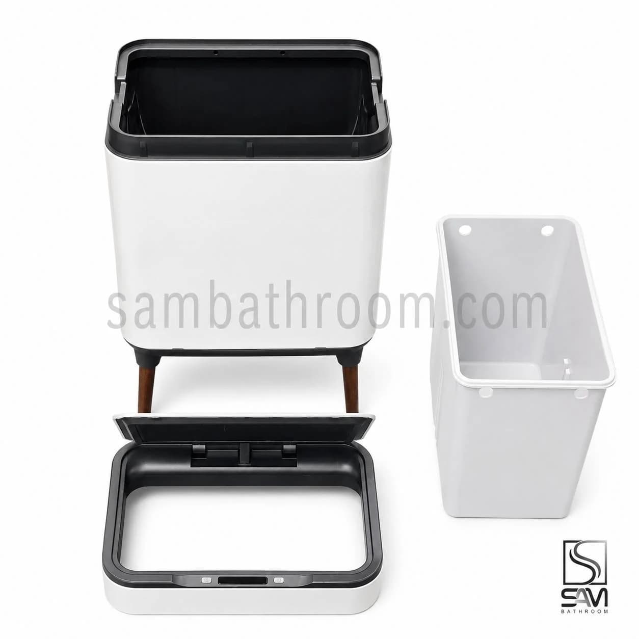 سطل زباله 20 لیتری هوشمند HTN Prime مدل HTD207 — تصویر ۷