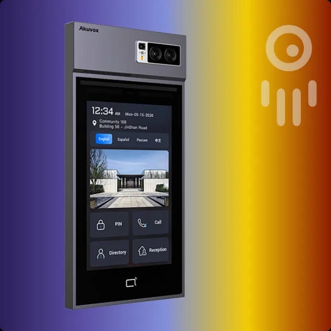 آیفون تصویری هوشمند Akuvox مدل S539 — تصویر ۷