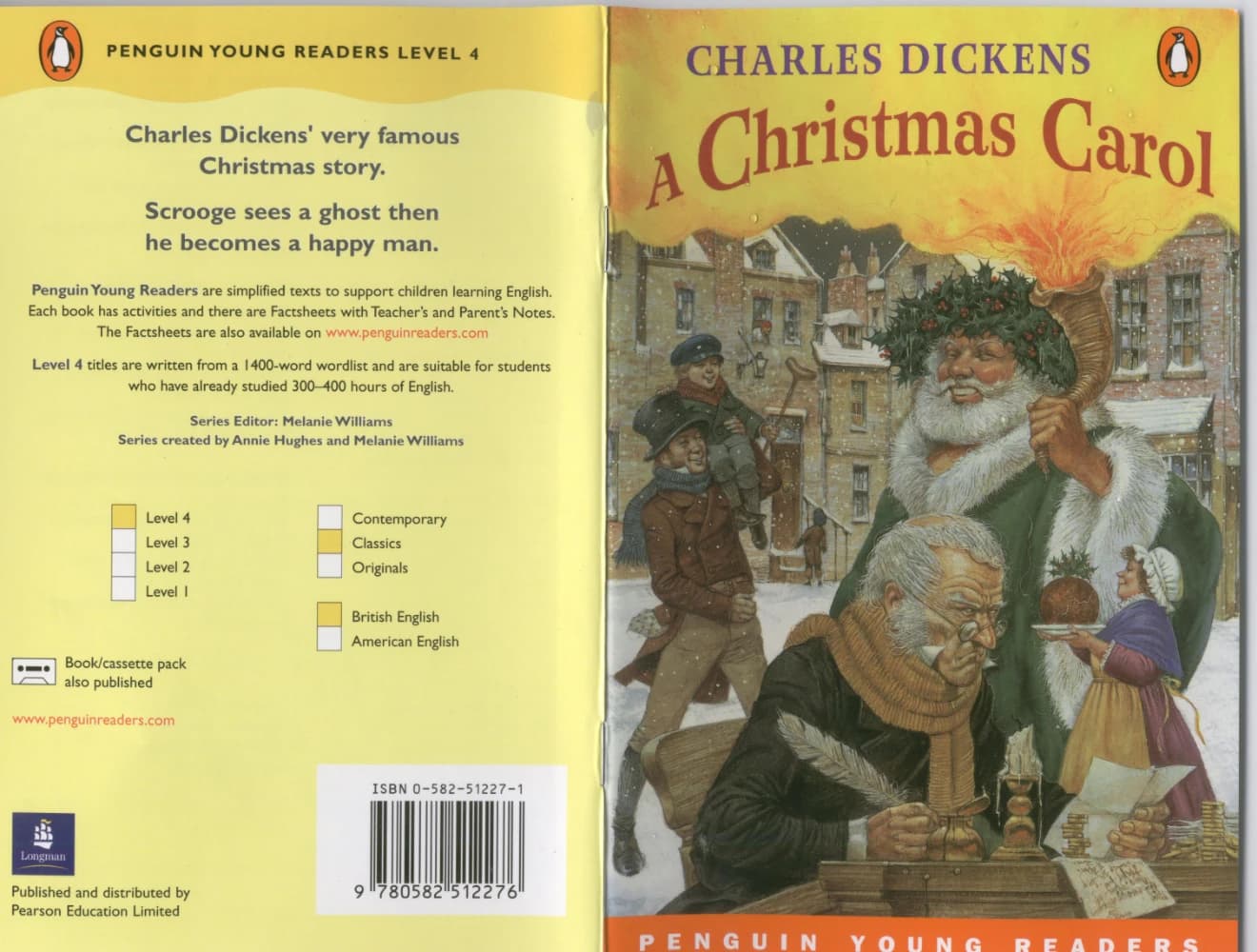 کتاب A Christmas Carol (سرود کریسمس) نسخه انگلیسی PDF | چارلز دیکنز