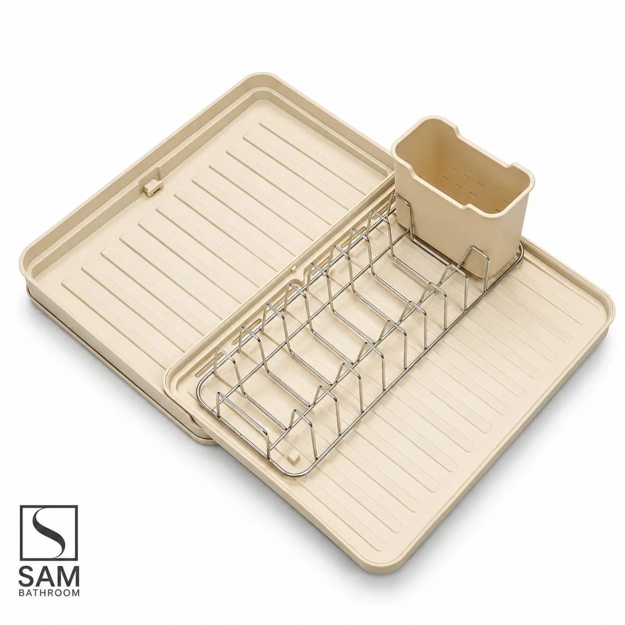 جاظرفی تک طبقه کشویی کرم اودی (Evdy) مدل 100341 — تصویر ۵