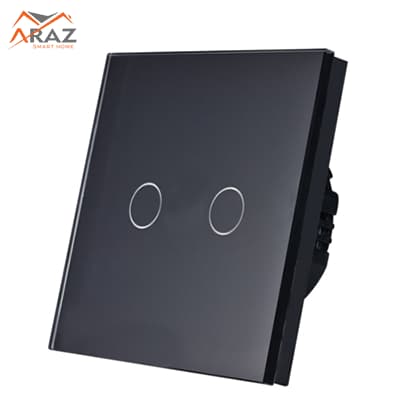کلید لمسی هوشمند دو پل zigbee (زیگبی)