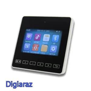 آمپلی فایر دیواری لمسی مدل 802 (تاچ پنل صوتی jx802) — تصویر ۲