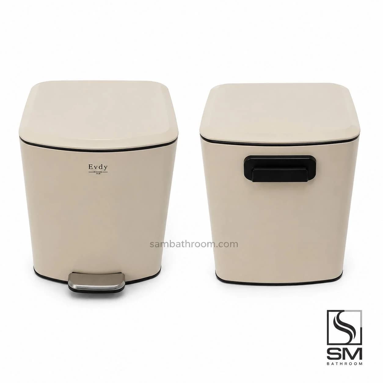 سطل 12 لیتری سفید کرم اودی کد 25015 — تصویر ۱۰