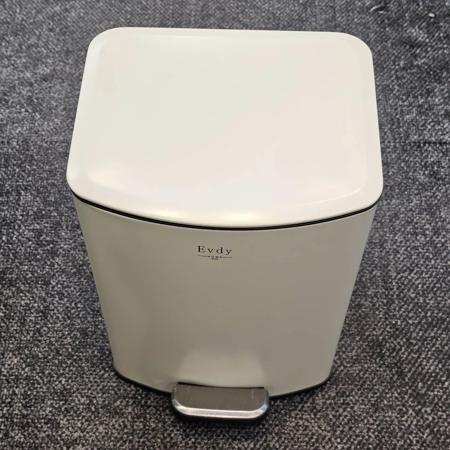 سطل 12 لیتری سفید کرم اودی کد 25015 — تصویر ۳