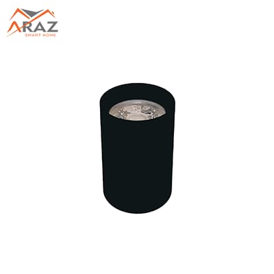 چراغ سقفی استوانه ای لامپ GU10
