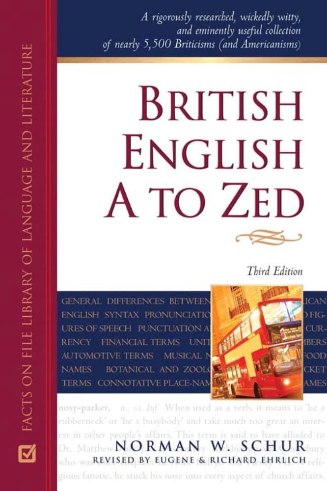 کتاب British English A to Z (انگلیسی بریتانیایی از الف تا ی) نسخه انگلیسی PDF | منابع آموزشی
