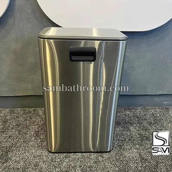 سطل 18 لیتر استیل مات اورجینال مدل 50 — تصویر ۳