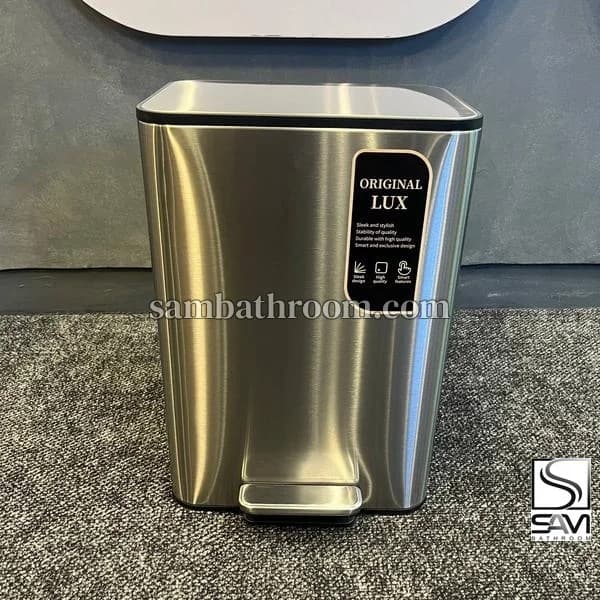 سطل 15 لیتر استیل مات اورجینال مدل 50 — تصویر ۴