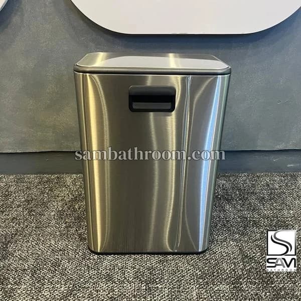 سطل 15 لیتر استیل مات اورجینال مدل 50 — تصویر ۳