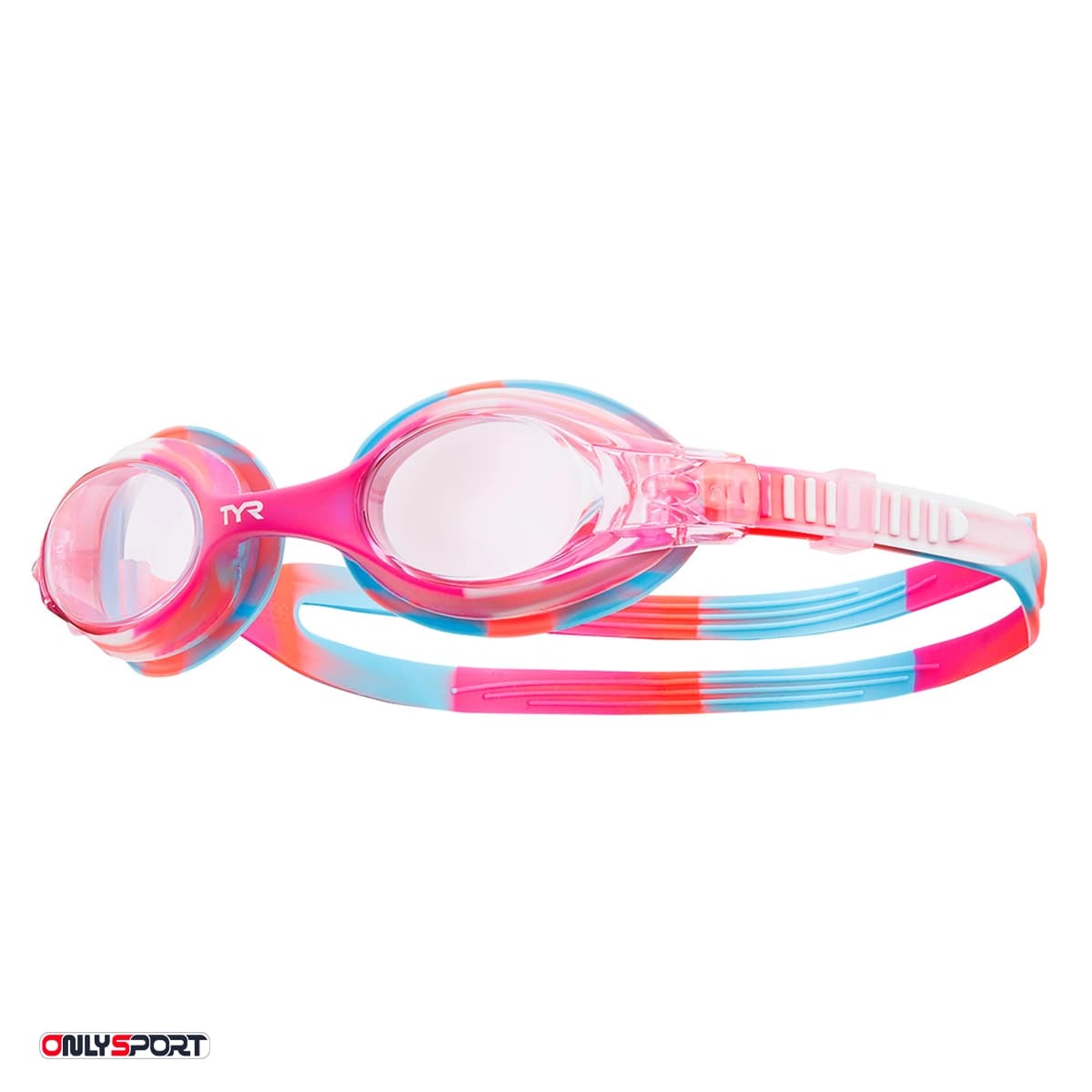 عینک شنا TYR خردسال SWIMPLE TIE DYE (اقساط) — تصویر ۳