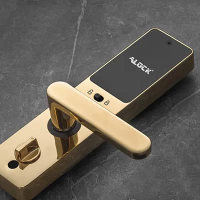 قفل اثر انگشتی دیجیتال ALOCK مدل S300 (S300+) Gold — تصویر ۴