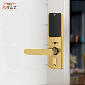 قفل اثر انگشتی دیجیتال مدل S300 2023 Gold — تصویر ۳