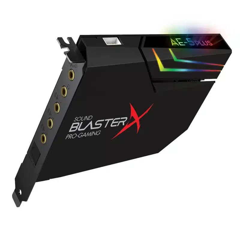 کارت صدا کریتیو مدل Sound BlasterX AE5-Plus دست دوم — تصویر ۶