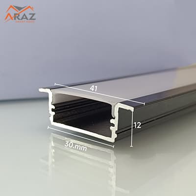 پروفیل لاین نوری توکار سه سانتی کد 21