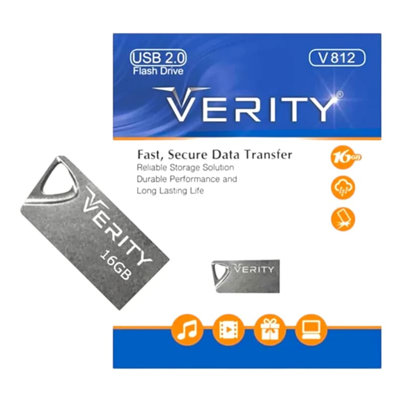 فلش مموری 16 گیگ وریتی مدل Verity V812