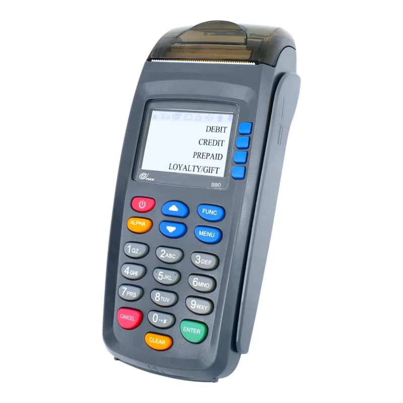 دستگاه کارتخوان سیار PAX S90 با فعالسازی — تصویر ۳