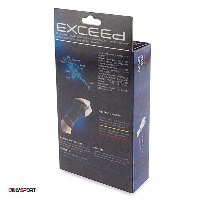 مچ بند دست طبی ورزشی EXCEED 822CA (جفتی) — تصویر ۴