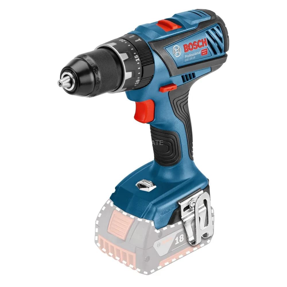 دریل پیچ گوشتی ضربه ای شارژی GSB 18V-60 C — تصویر ۱۲
