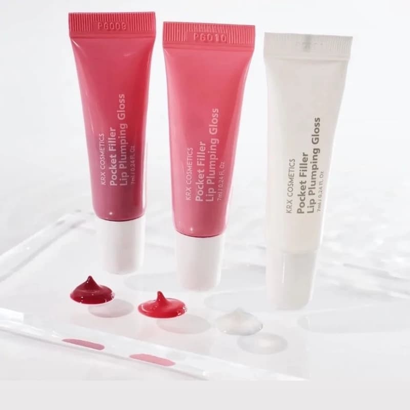 لیپ پلامپینگ krx لیپ بالم کی ار ایکس lip pluping gloss — تصویر ۴