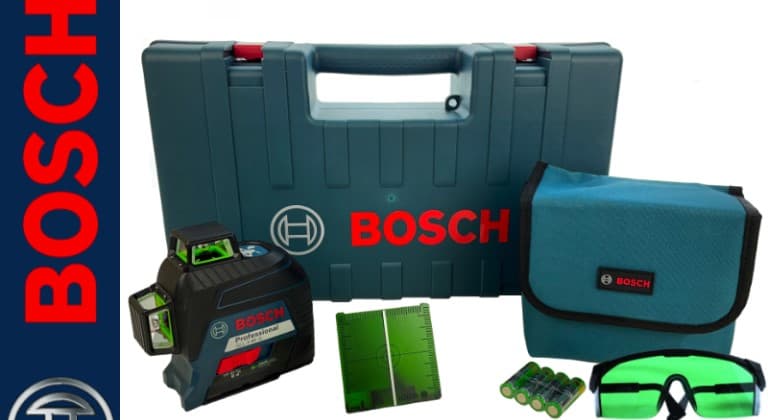تراز لیزری 360 درجه نور سبز بوش مدل GLL 3_80 G bosch — تصویر ۵