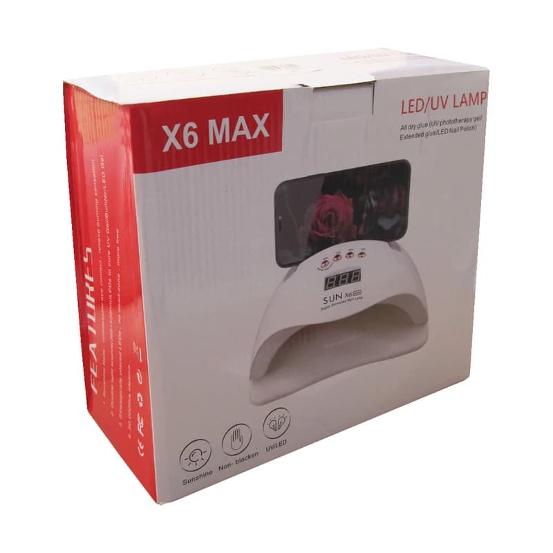 دستگاه یووی ال ای دی ناخن لاک خشک کن 220وات SUN X6 MAX — تصویر ۴