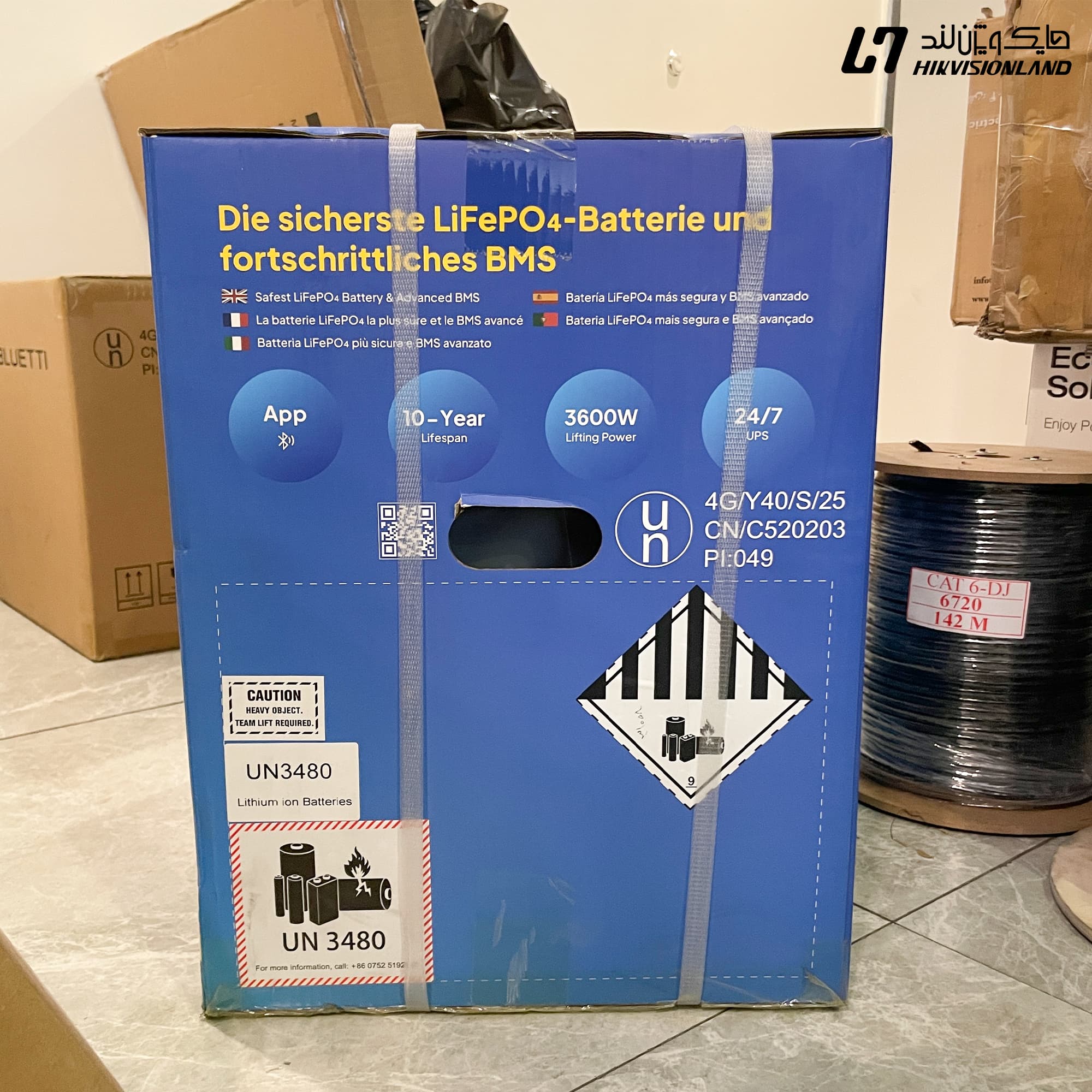 پاور استیشن پرتابل بلوتی مدل AC200PL ظرفیت ۲۳۰۴ وات ساعت — تصویر ۱۲