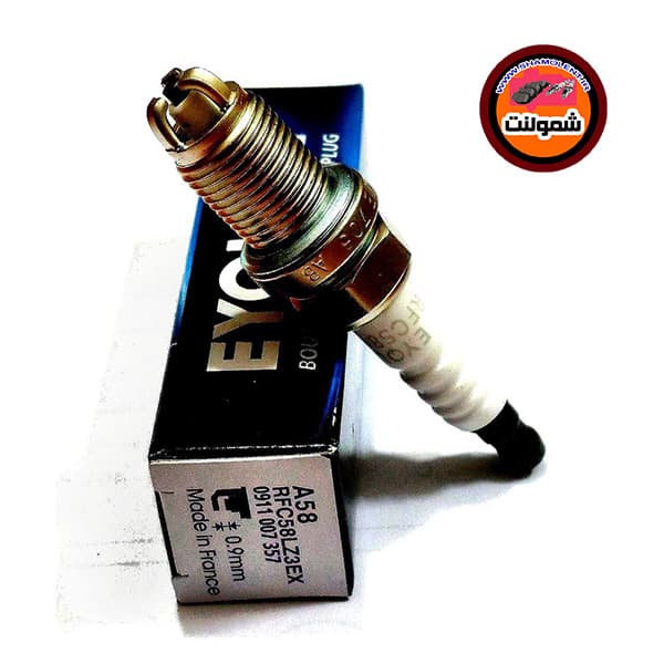 | یک دست(4عدد) شمع | اکیوم | فرانسه | EYQUEM | مدل RFC58LZ 3EX | پایه کوتاه | سه پلاتین | مناسب آردی انژکتوری | گازسوز | — تصویر ۲
