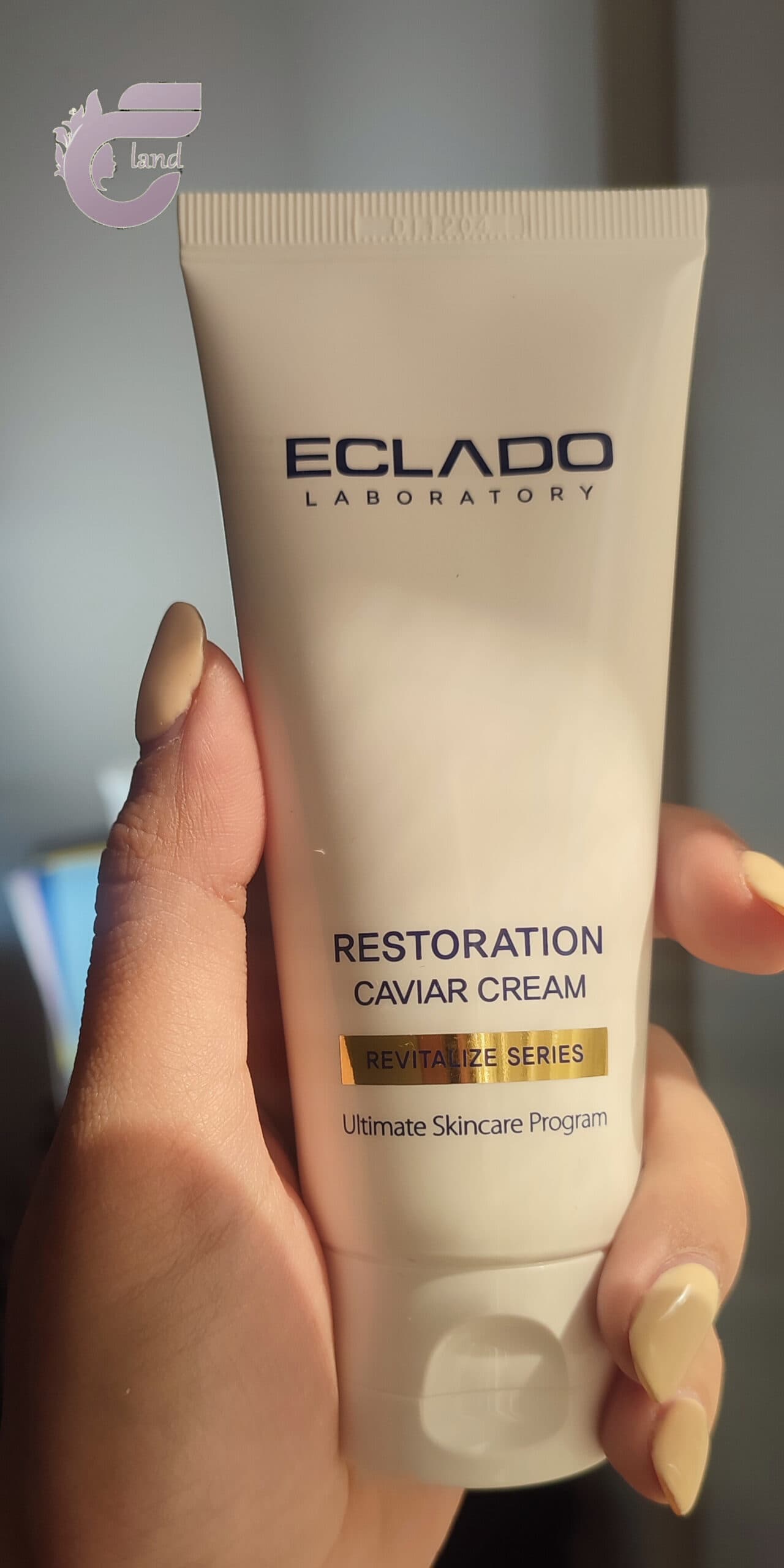 کرم آبرسان خاویار اکلادو Restoration caviar cream eclado Revivitalize series — تصویر ۳