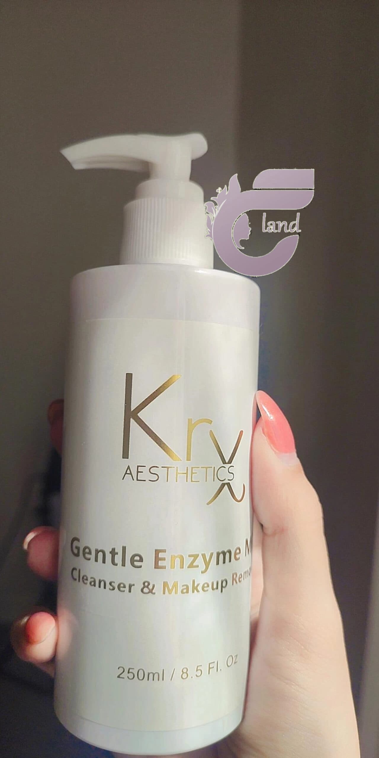 شیر آنزیم پاک کننده انواع پوست برندgentle enzyme milk Krx — تصویر ۴
