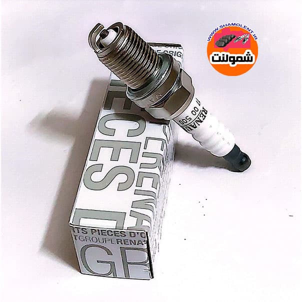 | یک دست(4عدد) شمع فابریک رنو | فرانسه RENAULT مدل 7700500155-UV1 | پایه کوتاه | مناسب پیکان انژکتور |