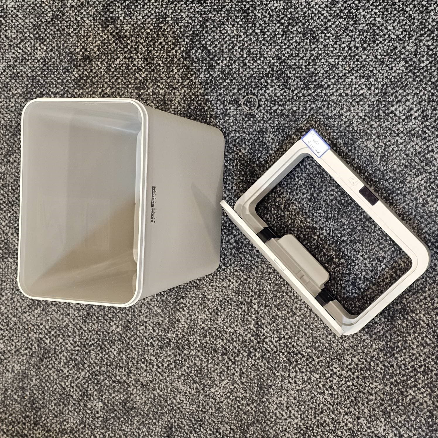 سطل 9 لیتری هوشمند سفید کرم HTN Prime مدل HTD021 (اقتصادی) — تصویر ۱۰