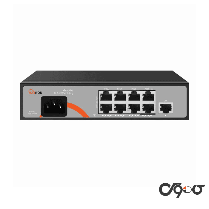 سوییچ هشت پورت POE مکسرون مدل MSW 3008FP 2GL 120I — تصویر ۳