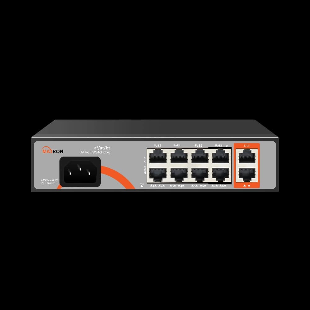 سوییچ هشت پورت POE مکسرون مدل MSW 3008FP 2GL 120I — تصویر ۴