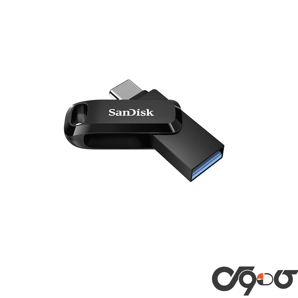 فلش مموری سن دیسک مدل Ultra Dual Drive Go ظرفیت 32 گیگابایت با دو رابط USB 3.2 و USB-C